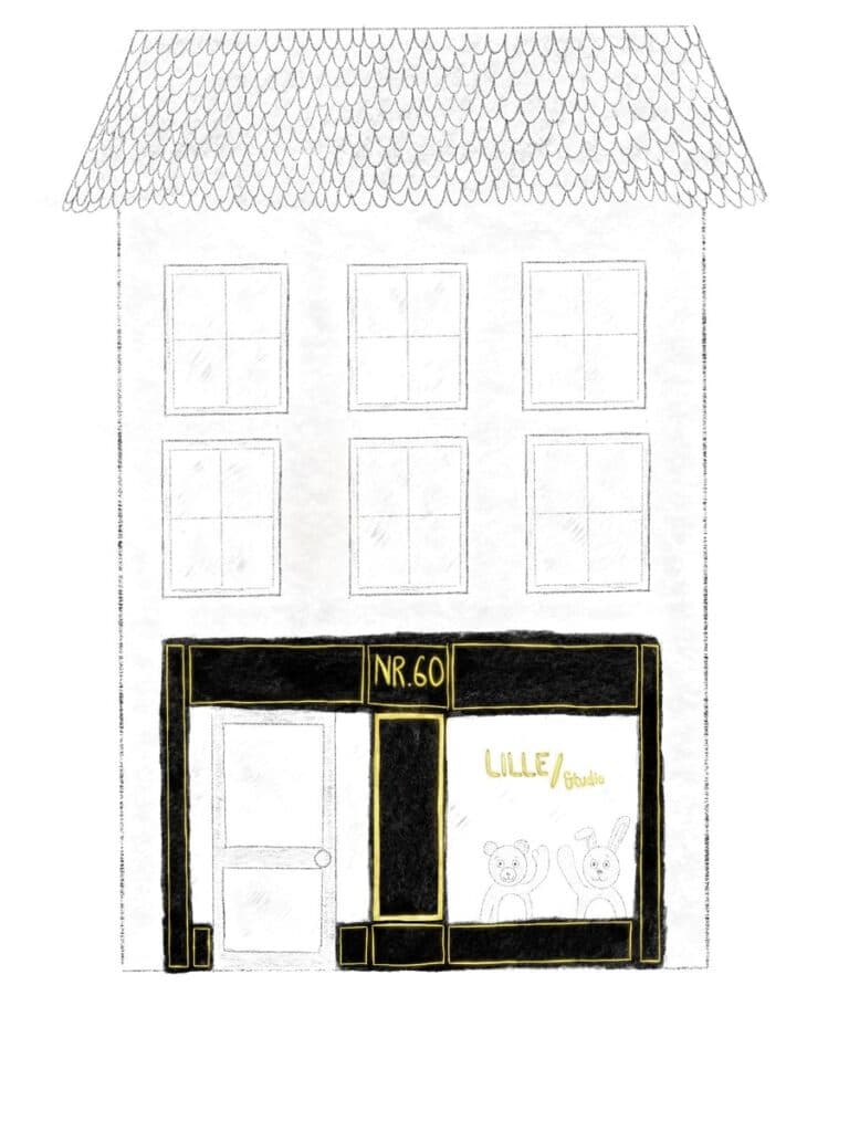 Lille Studio butik i Vanløse