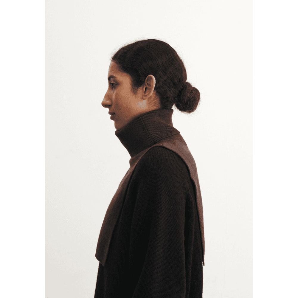 FUB Woman — FUB Woman / Felted Uld Halsedisse / Mocca — alternativt billede