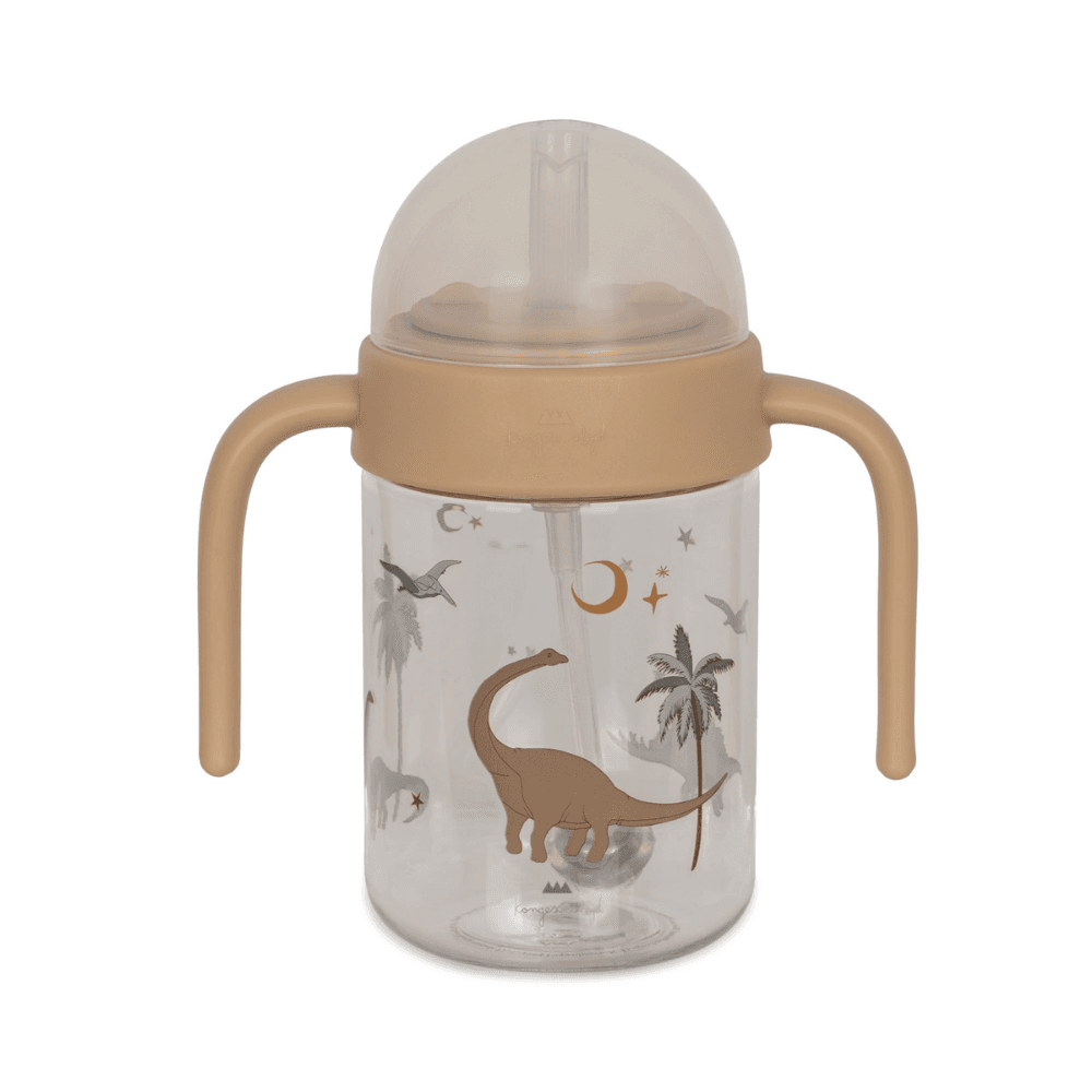 Konges Sløjd / Baby drikkekop med håndtag / Dino