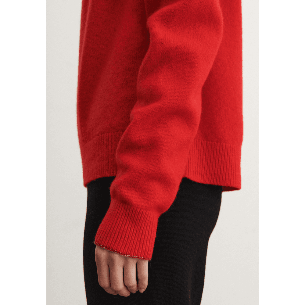 FUB Woman / Lammeulds Sweater / Signal Red — billede 5