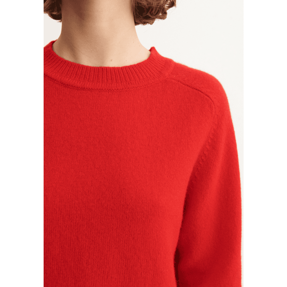 FUB Woman / Lammeulds Sweater / Signal Red — billede 4