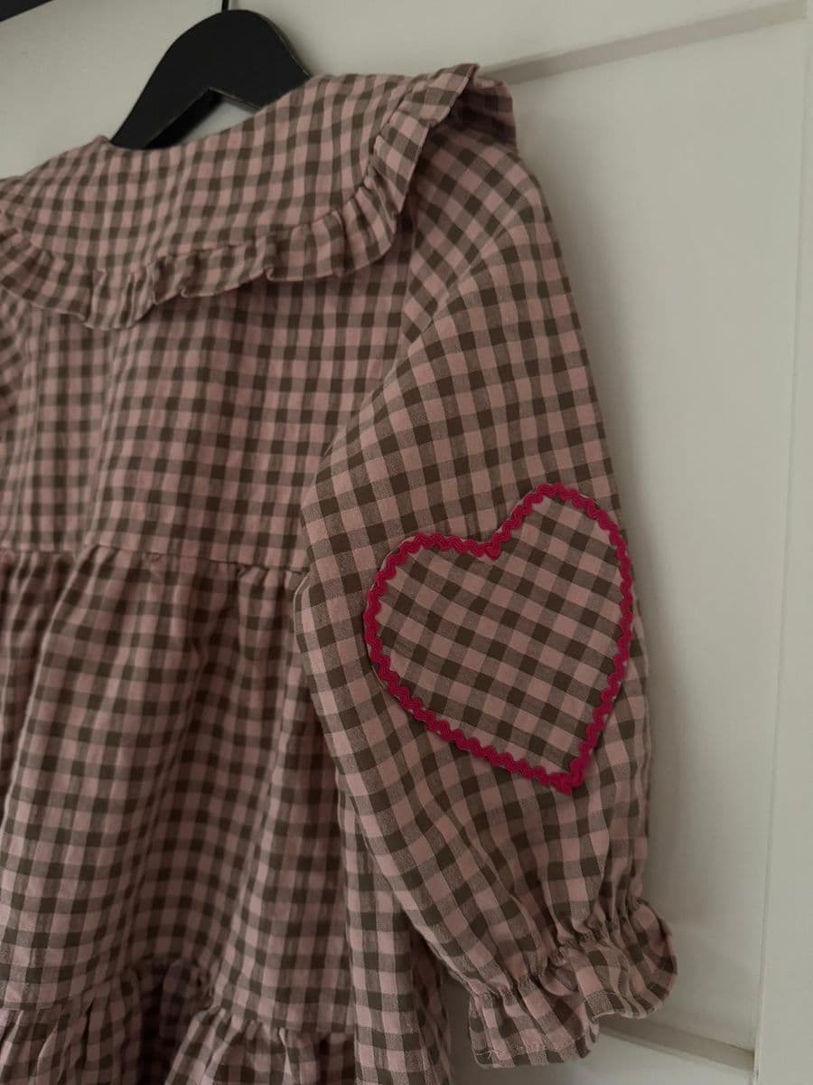 Daily Brat / Ternet hjerte kjole / Rose — billede 4