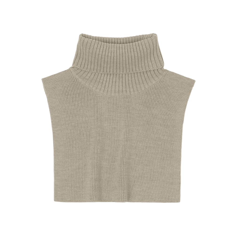 FUB Woman / Merino Uld Halsedisse / Oat Melange