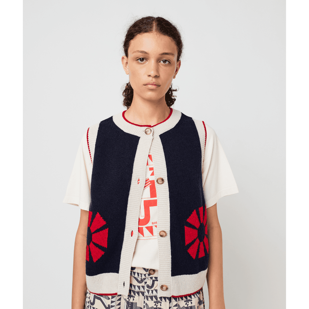 Bobo Choses — Bobo Choses Woman / Strikket vest