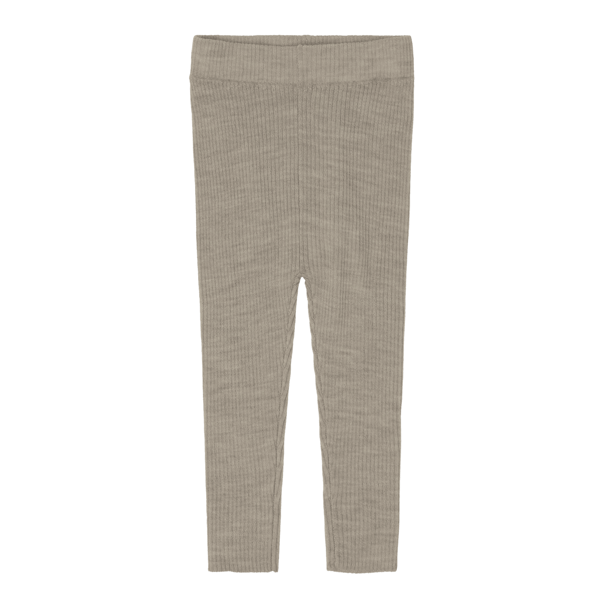 FUB — FUB / Baby Uld Slimfit Leggings / Oat Melange