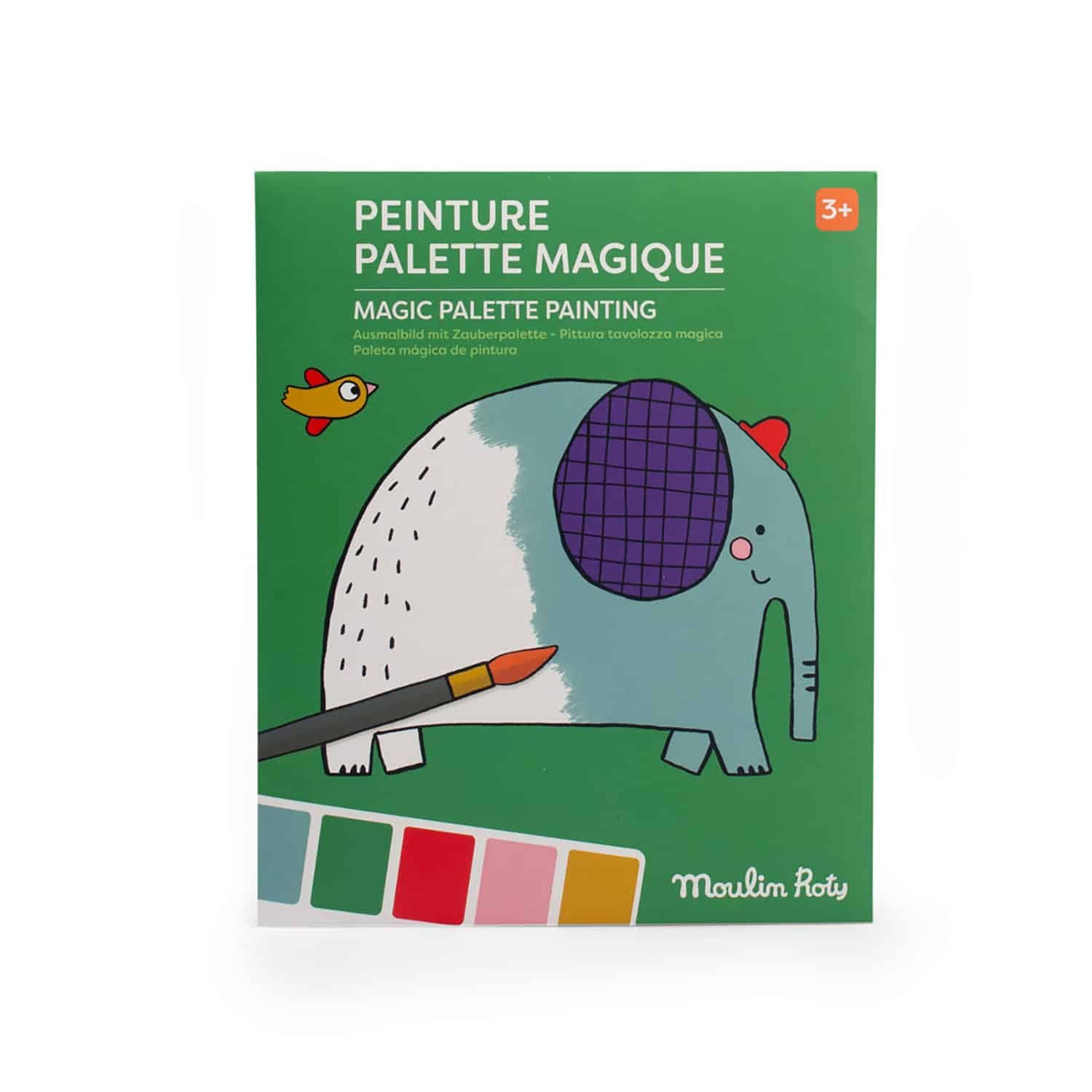 Moulin Roty / Vandfarve maleark