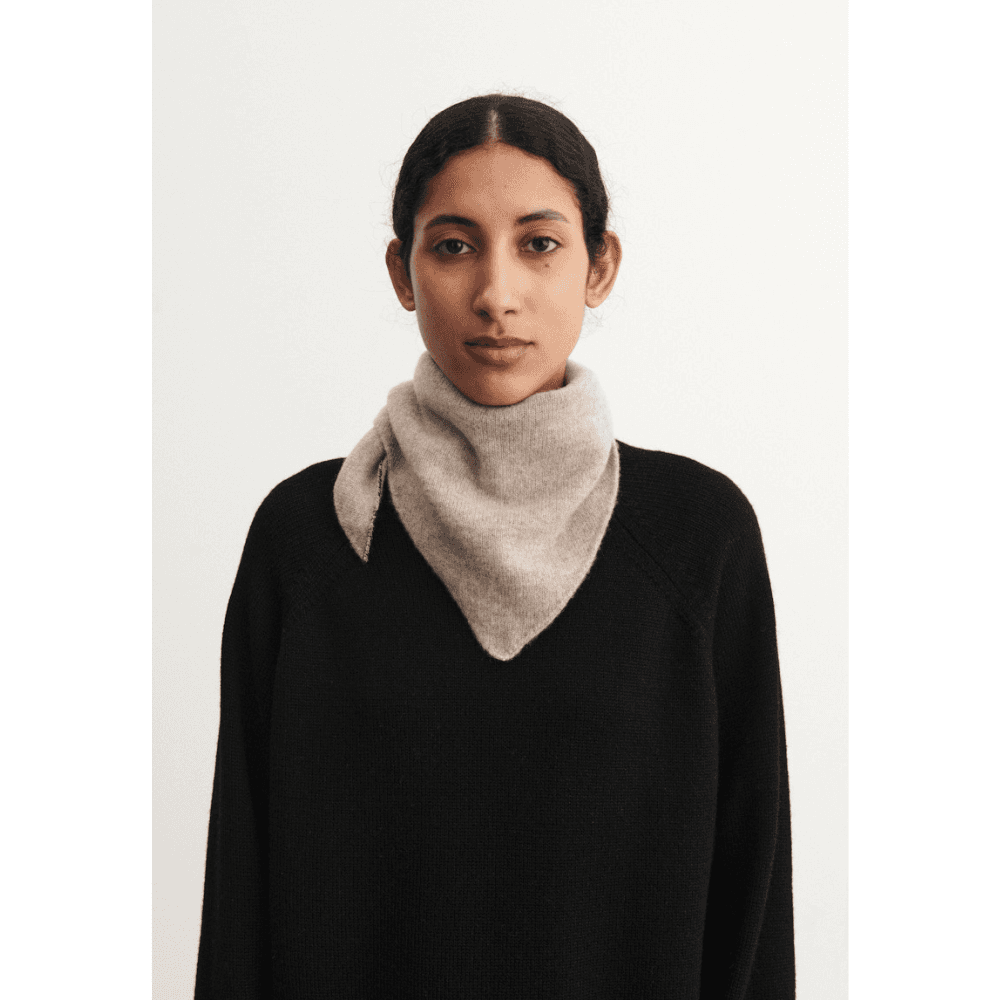 FUB Woman / Lammeulds Bandana / Oat Melange — billede 5