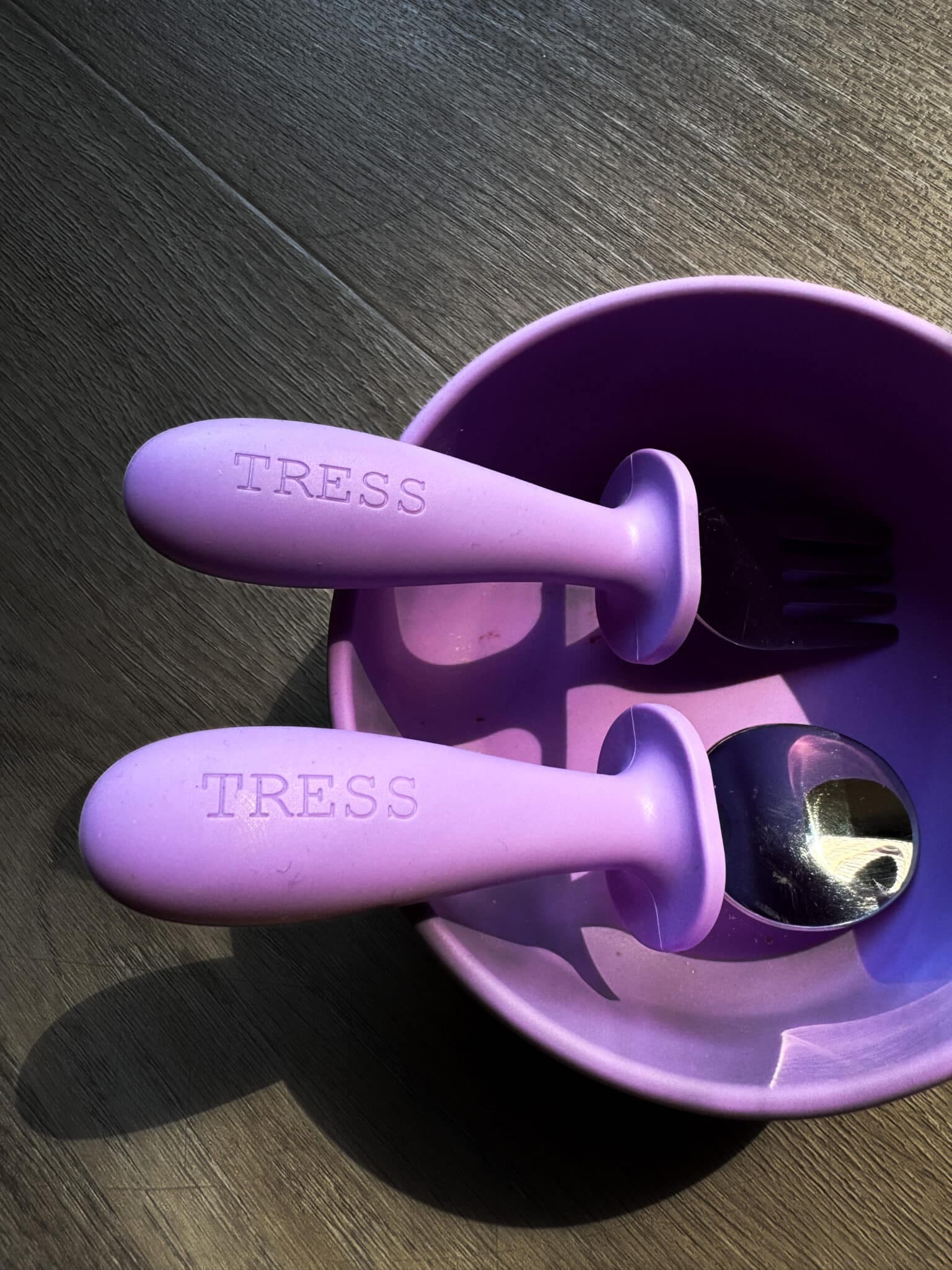 Tress Tableware / Silikone skål / lilla — billede 4