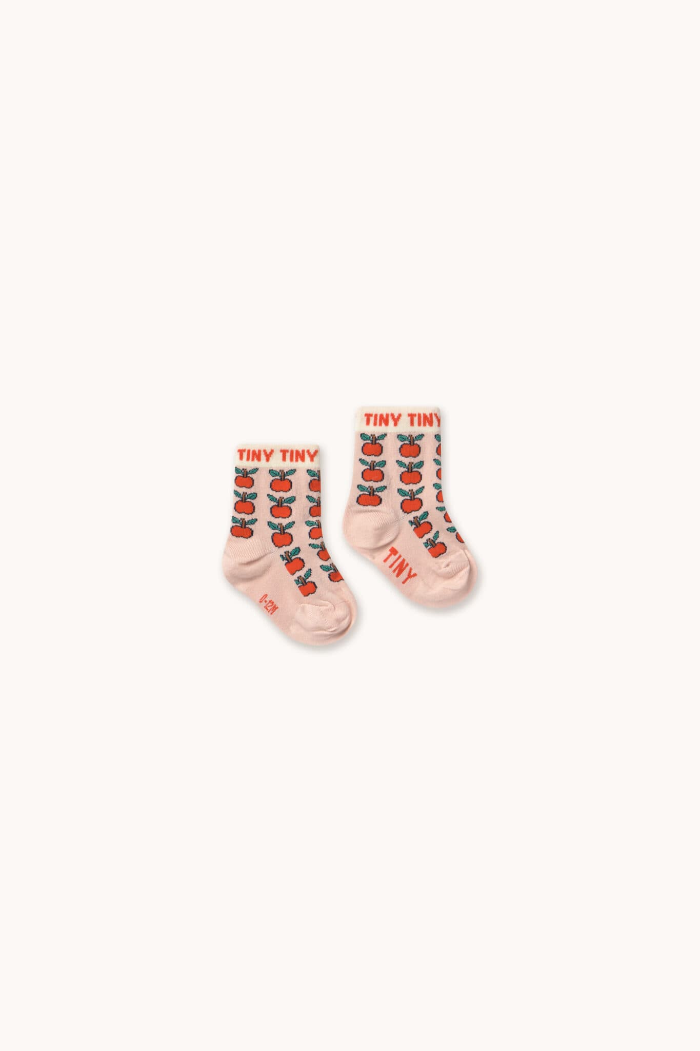 Tiny Cottons / Baby Strømper / Æbler — billede 2