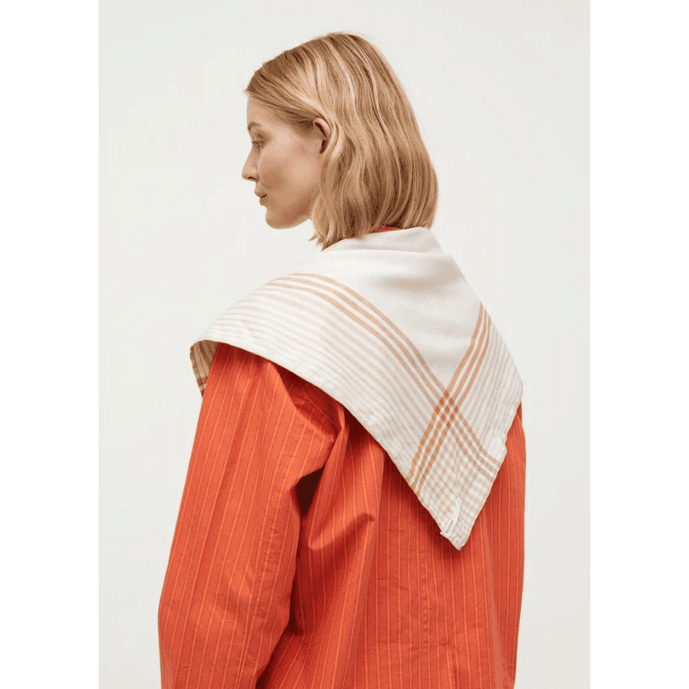 Aiayu / Electra Silketørklæde / Mix Burnt Orange