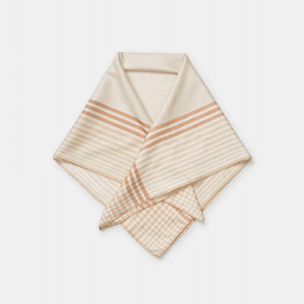Aiayu / Electra Silketørklæde / Mix Burnt Orange — billede 2