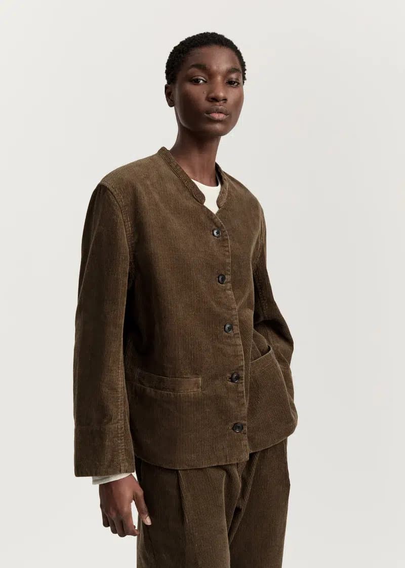 Aiayu / Angela Jacket Corduroy / Bark — billede 3