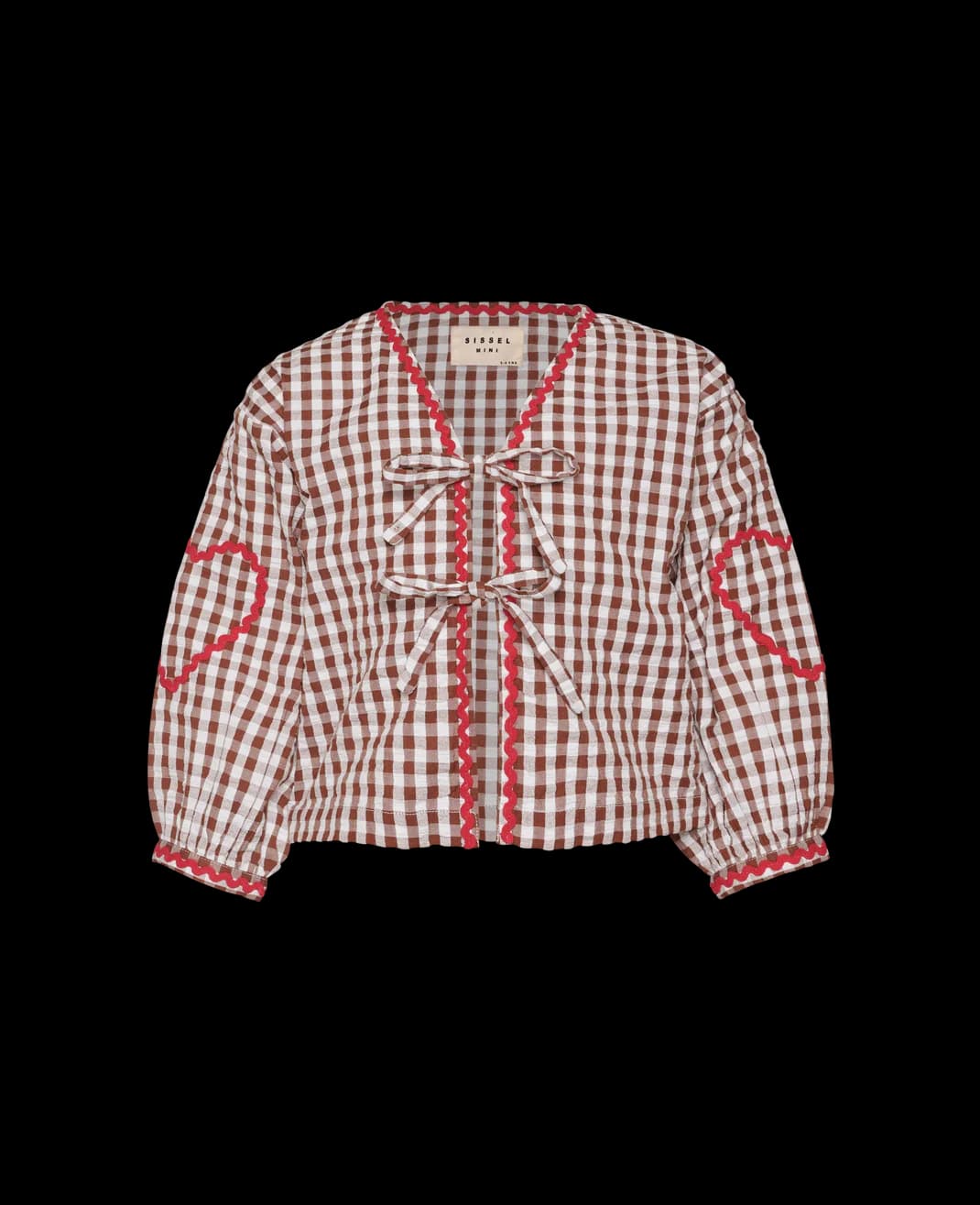 Sissel Edelbo MINI / Astrid mini top / Brown Checks