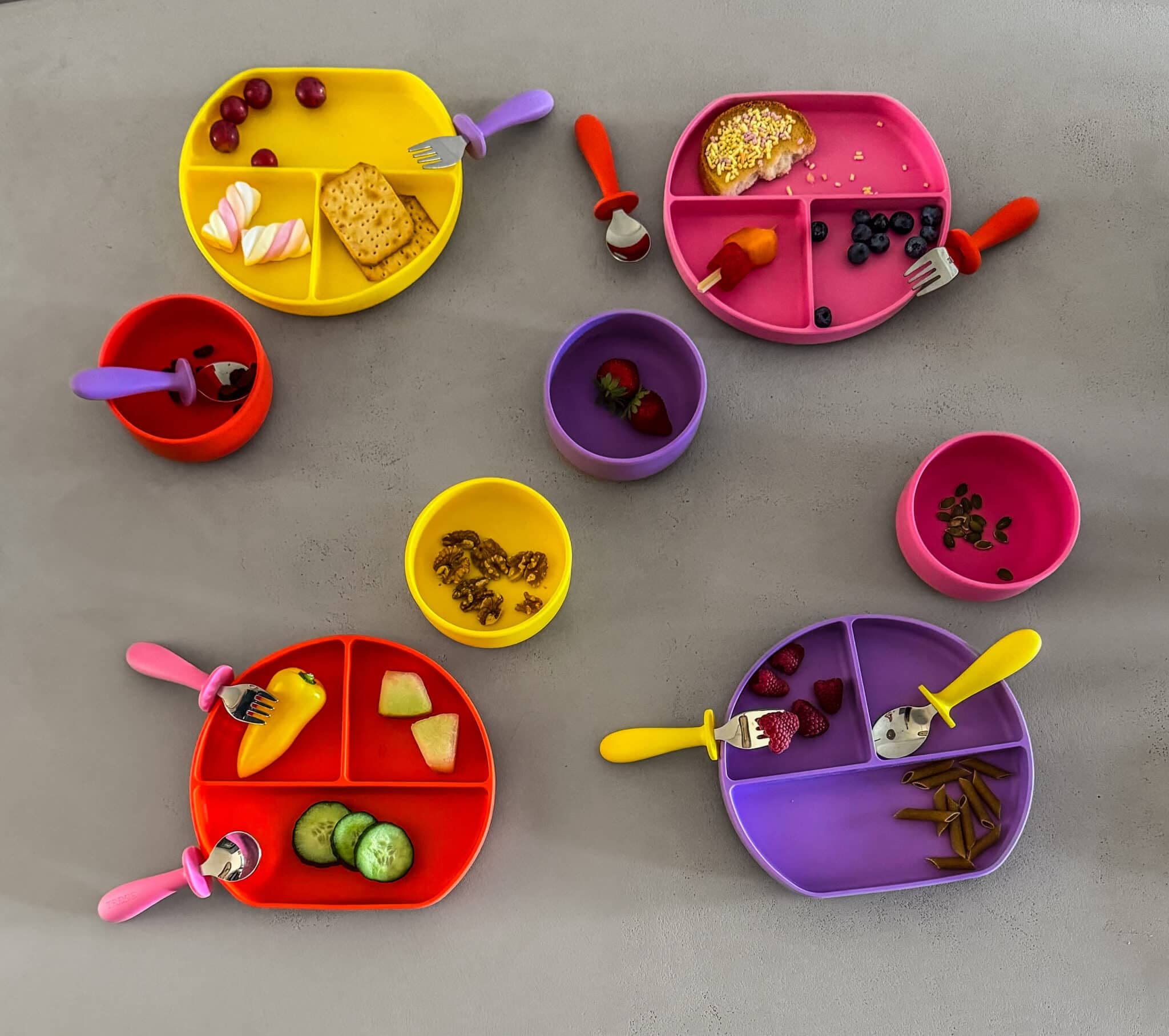 Tress Tableware / Silikone skål / lilla — billede 5