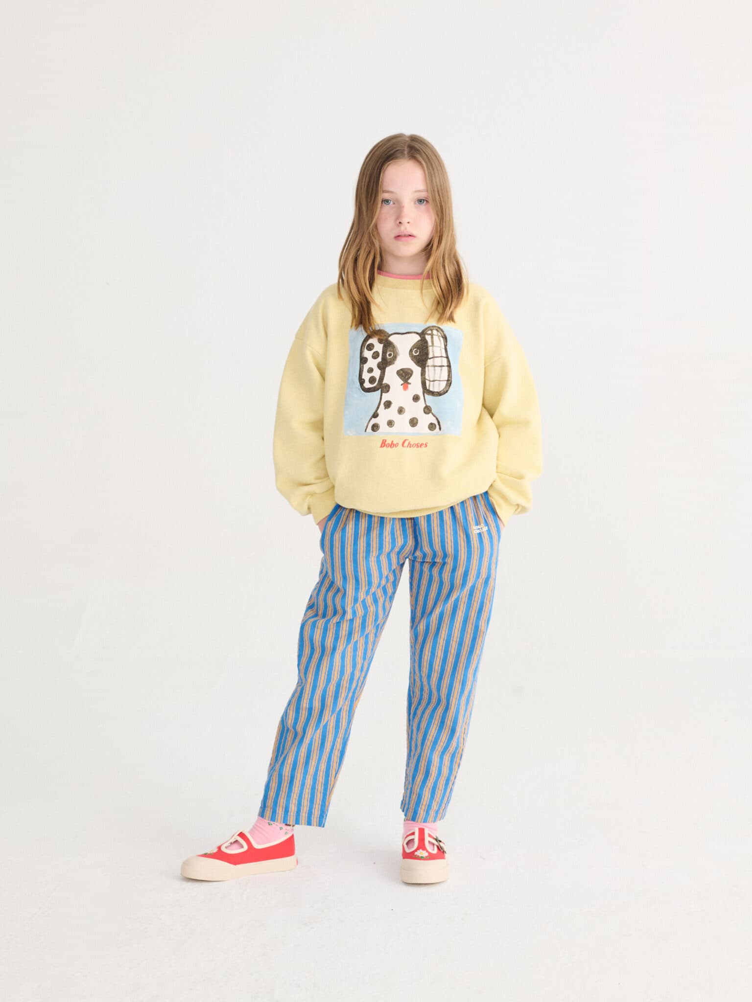 Bobo Choses / Van Dog sweatshirt / Gul — billede 4