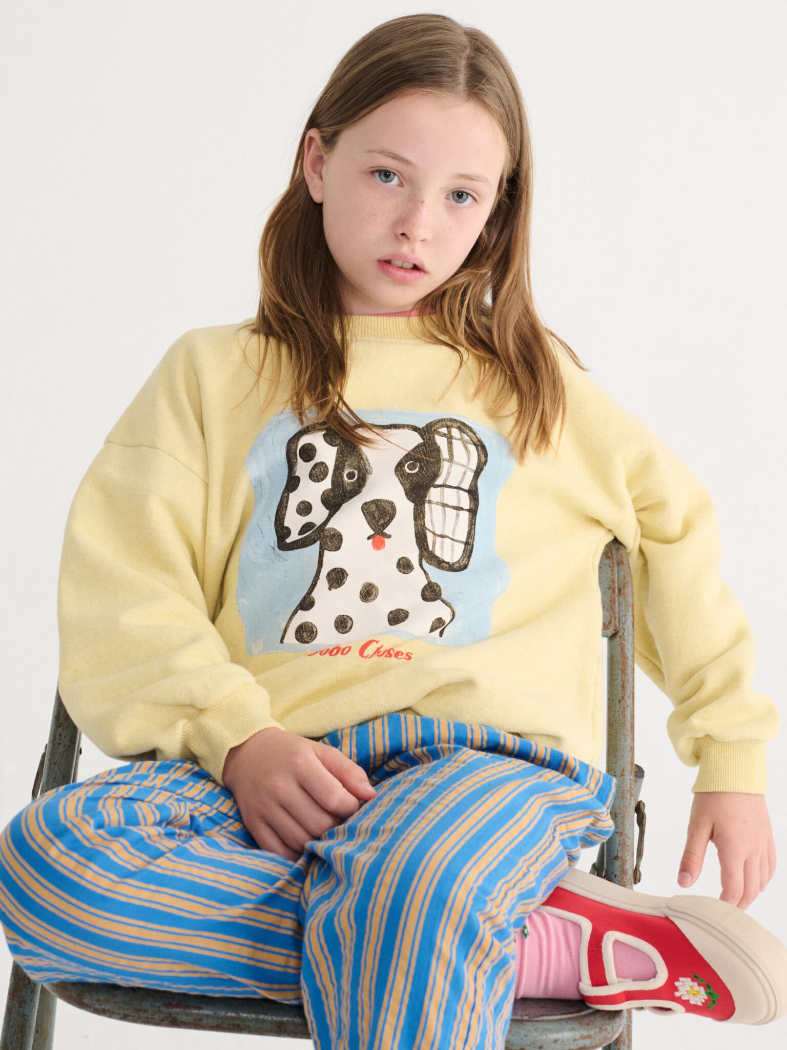 Bobo Choses / Van Dog sweatshirt / Gul — billede 3