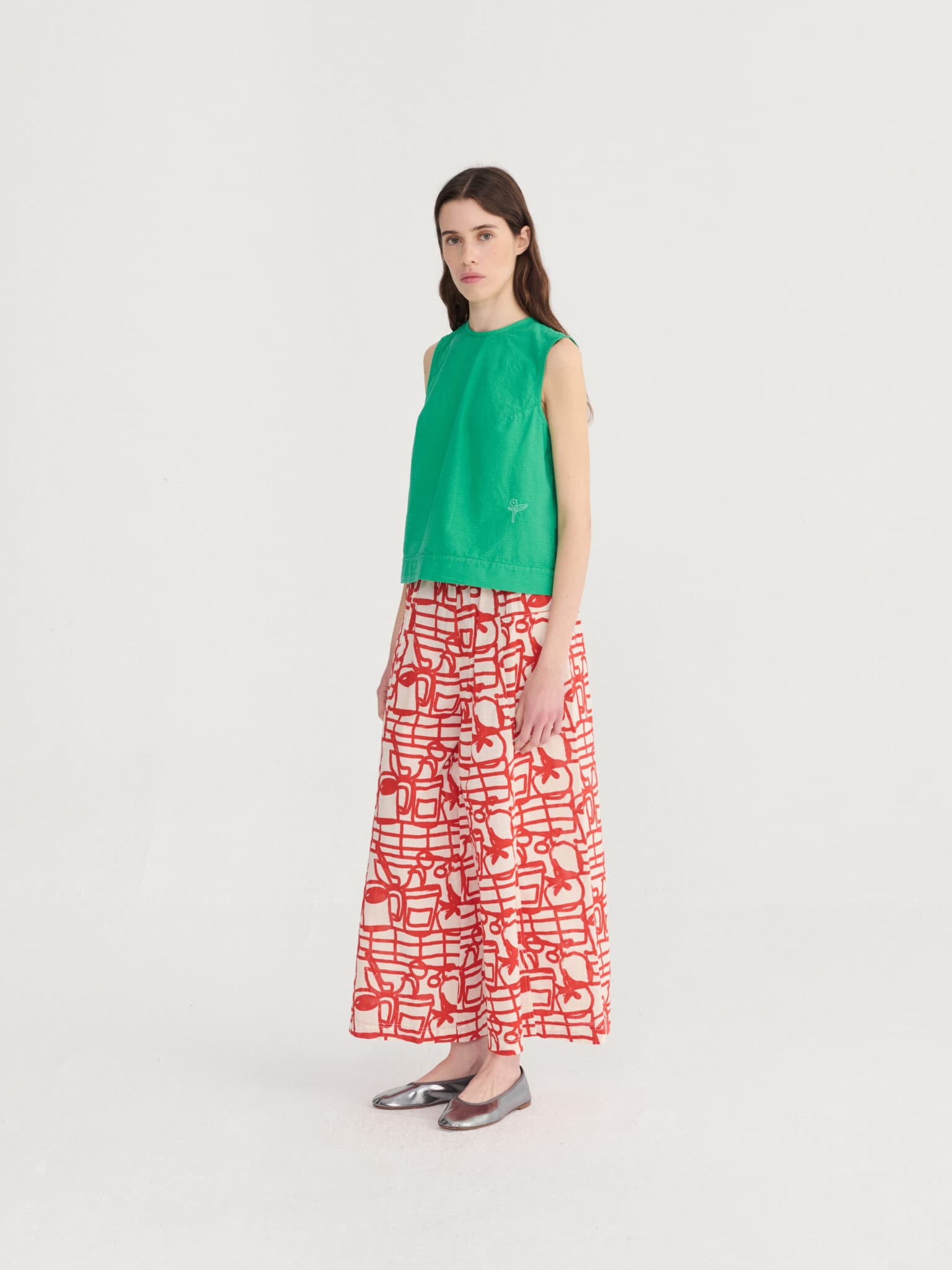 Bobo Choses Woman / Bomulds top / Grøn — billede 5
