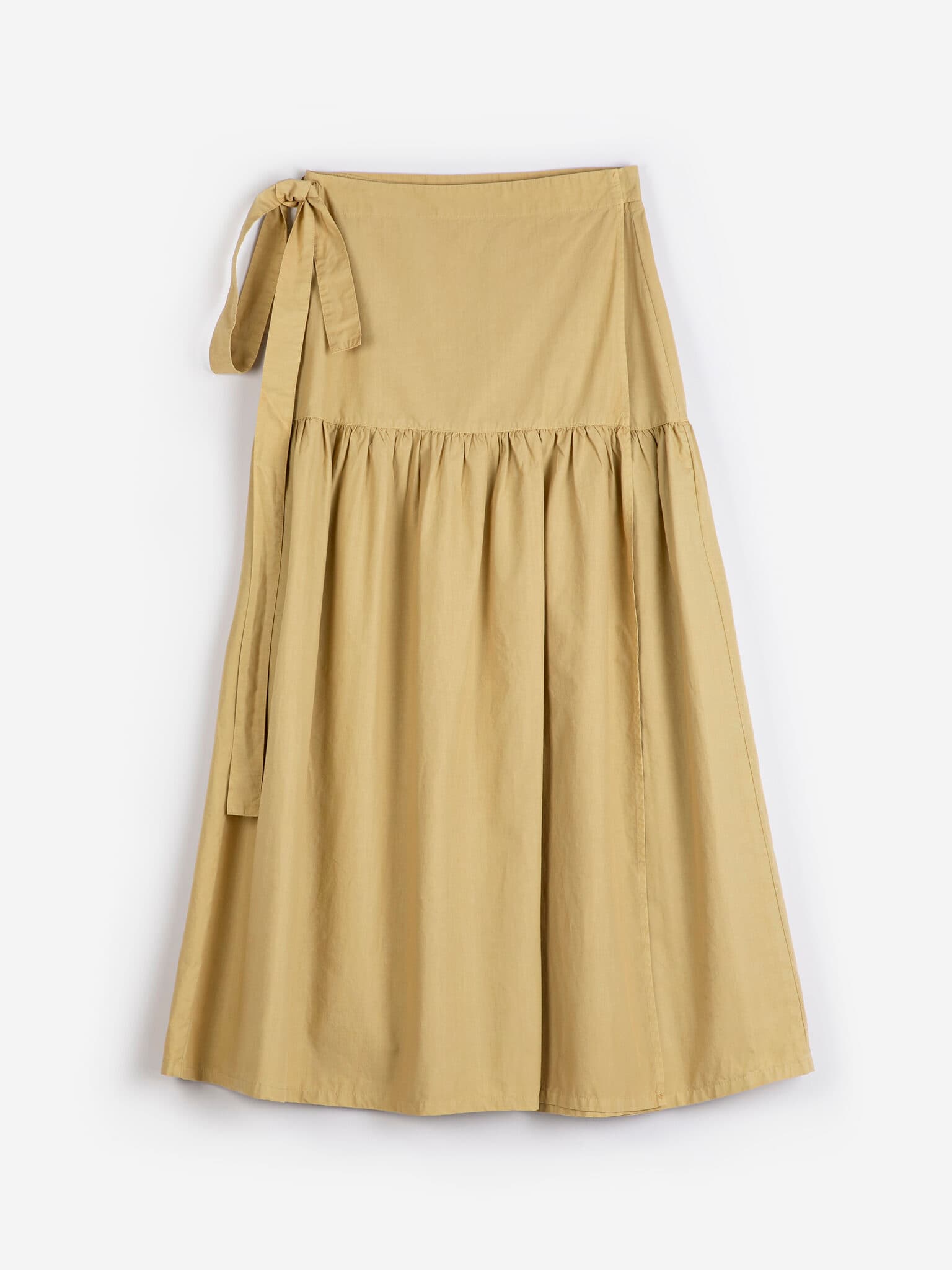 Bobo Choses Woman / Slå om nederdel bomuld / khaki — billede 2