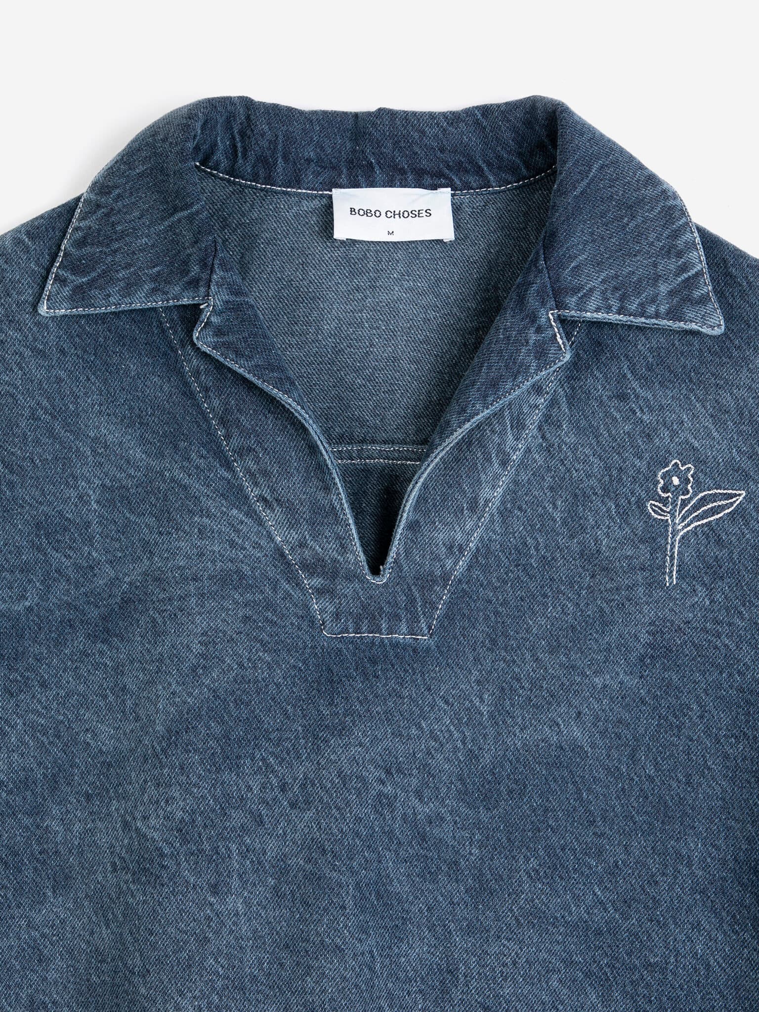 Bobo Choses Woman / Vasket Denim Polo Kjole — billede 2