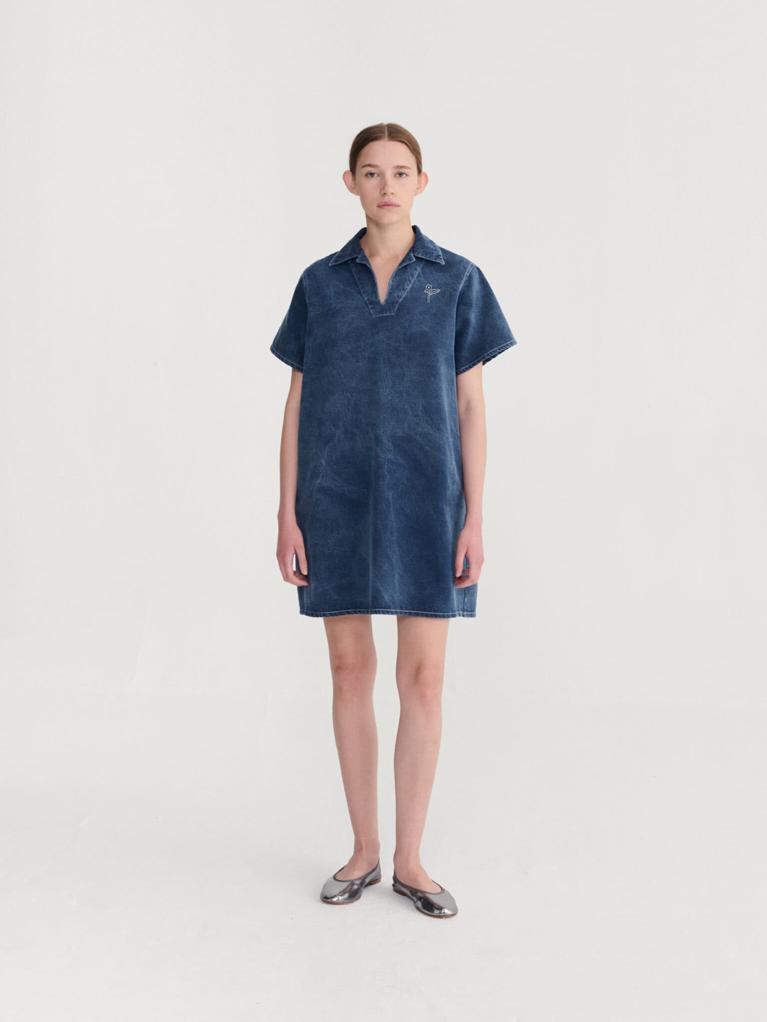 Bobo Choses Woman / Vasket Denim Polo Kjole