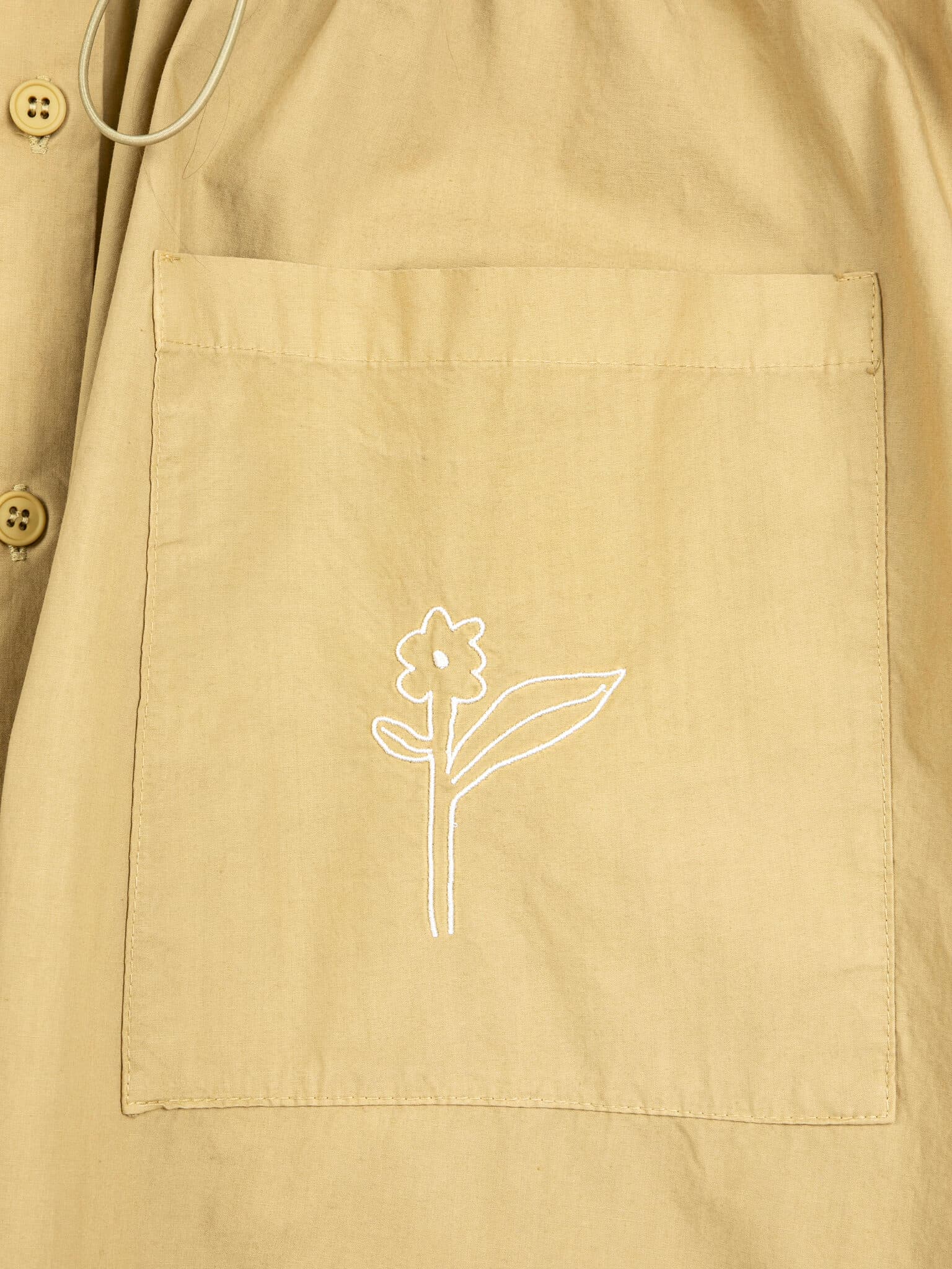 Bobo Choses Woman / Lang skjortekjole / khaki — billede 4