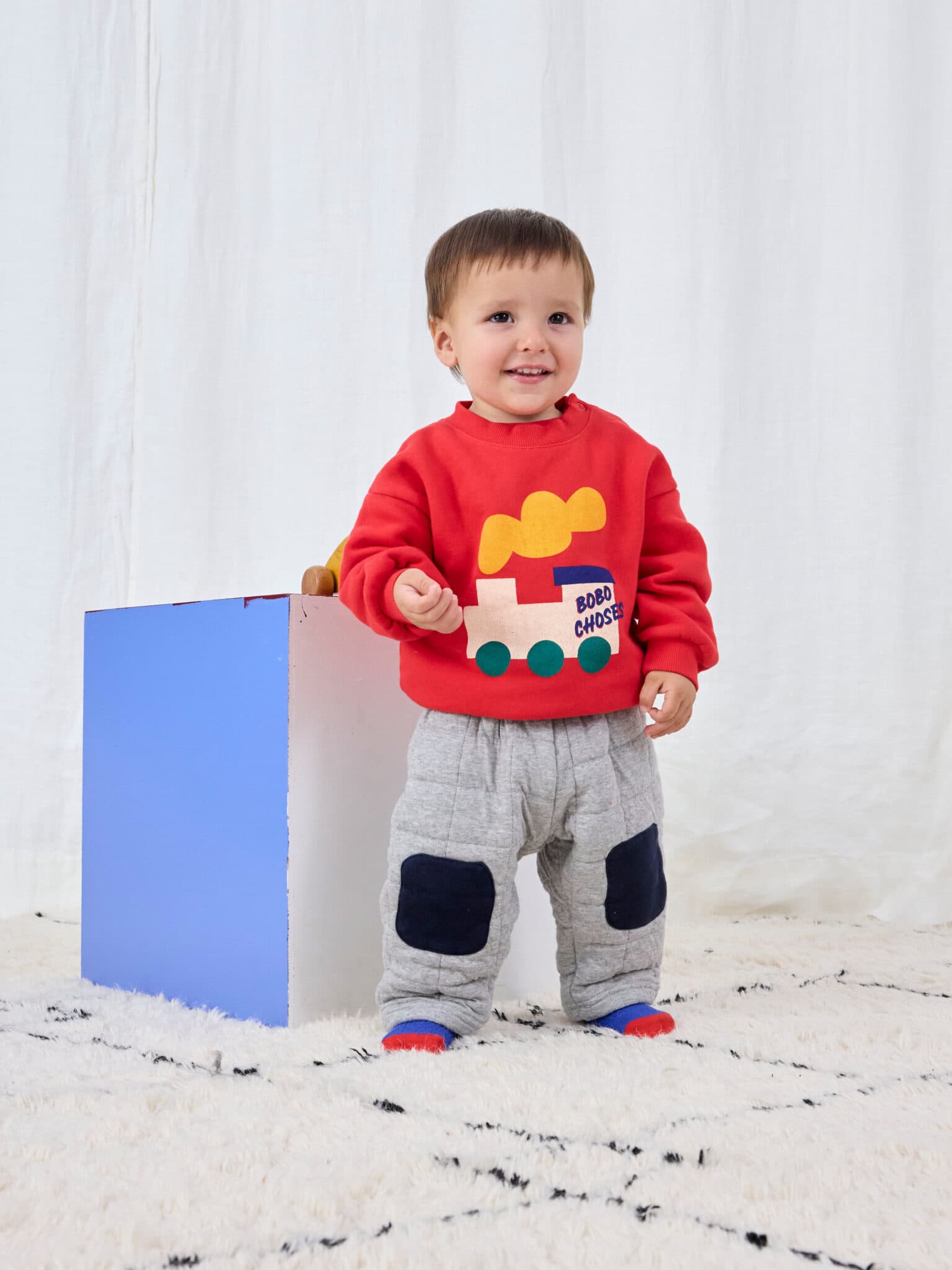 Bobo Choses / Bobo Choo Choo baby sweatshirt / Rød — billede 3