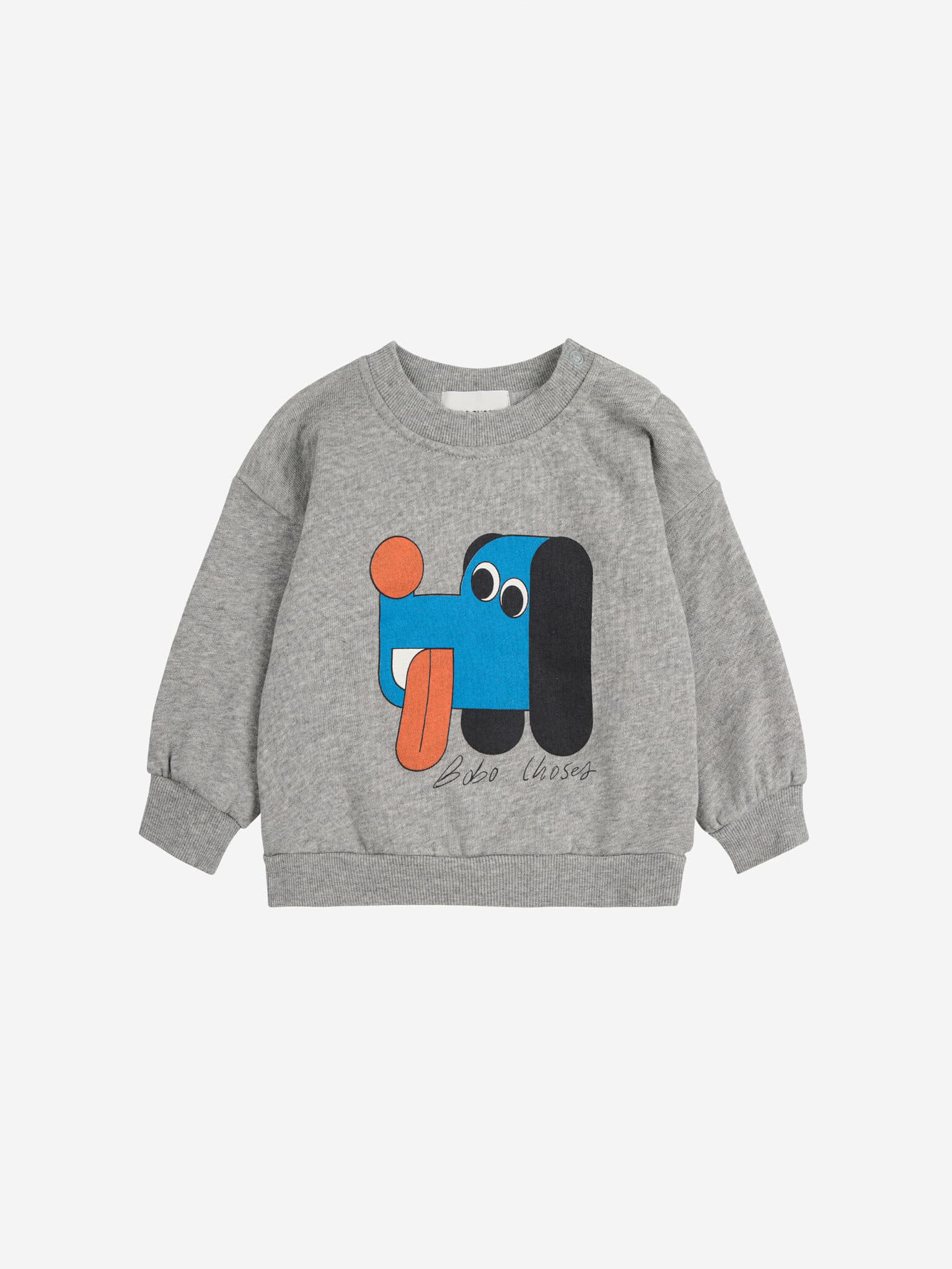 Bobo Choses / Doggy Mate baby sweatshirt / grå