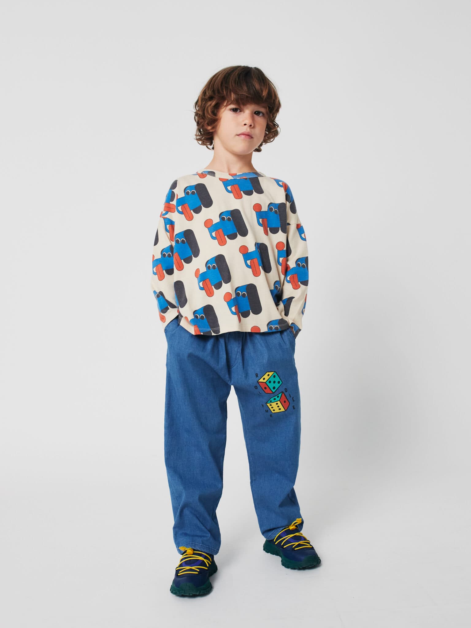 Bobo Choses / Doggy Mate all over langærmet T-shirt — billede 4