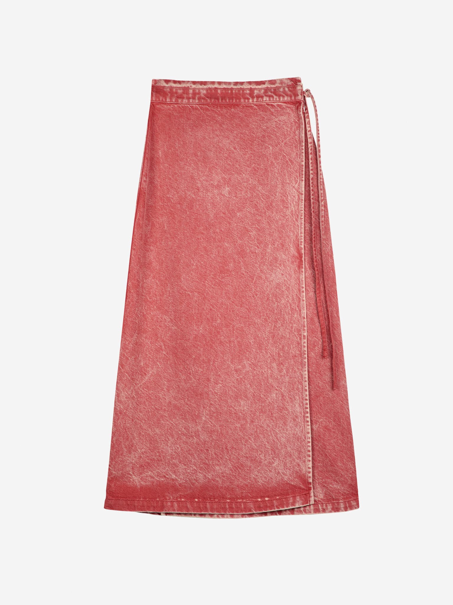 Bobo Choses — Bobo Choses Woman / Slå-om nederdel denim / Rød — alternativt billede