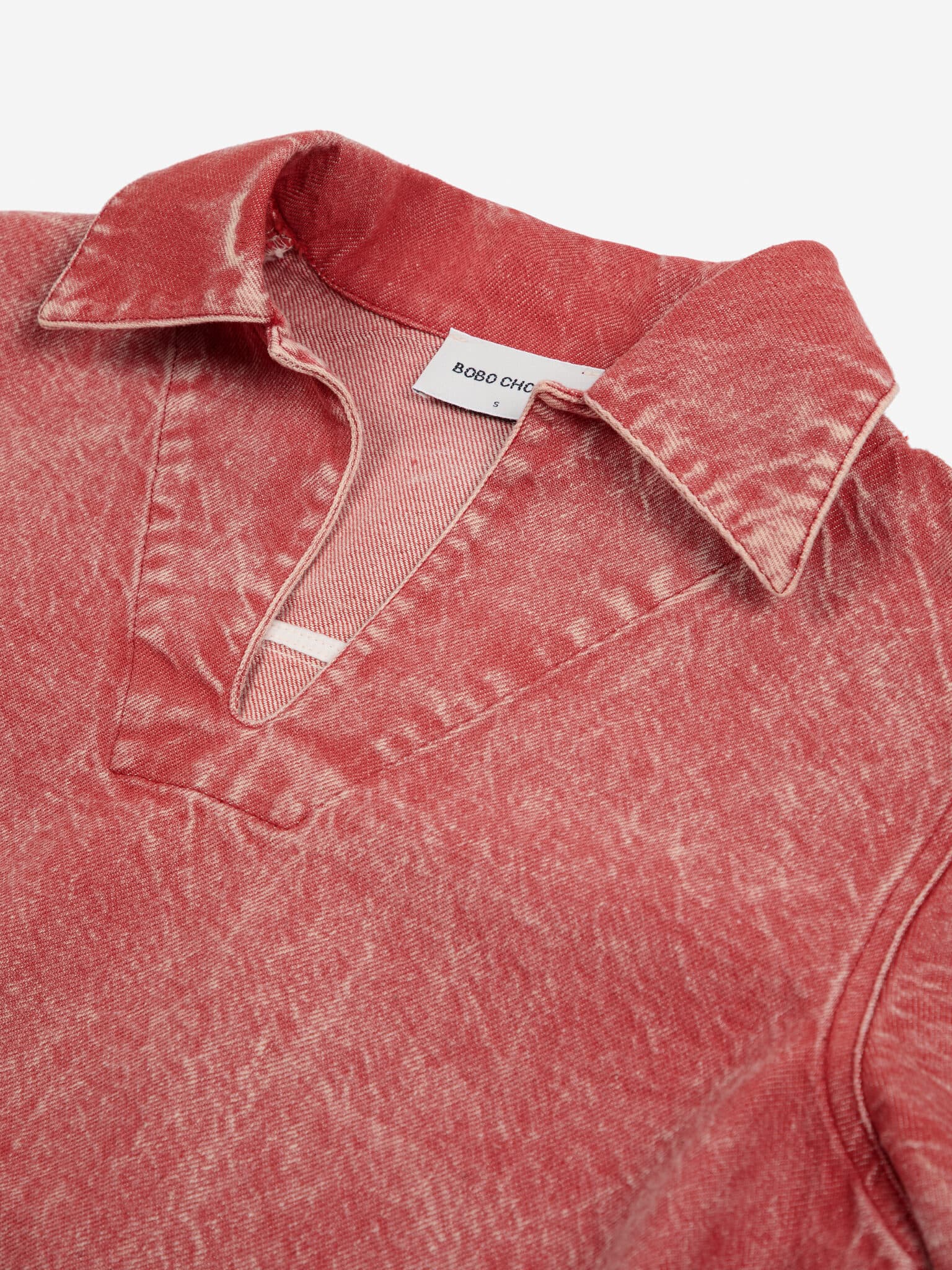 Bobo Choses Woman / Polo denim kjole / Rød — billede 2
