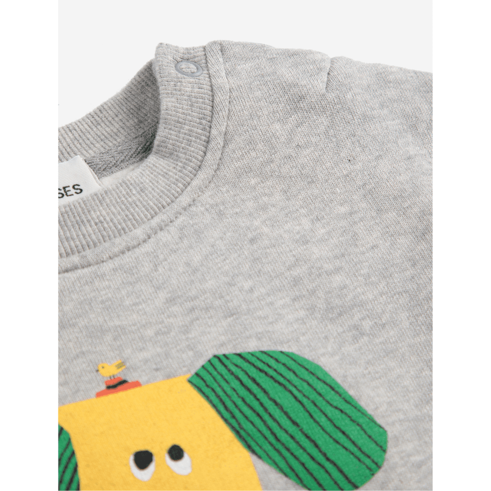 Bobo Choses — Bobo Choses / Happy Dog Baby Sweatshirt / Grå — alternativt billede