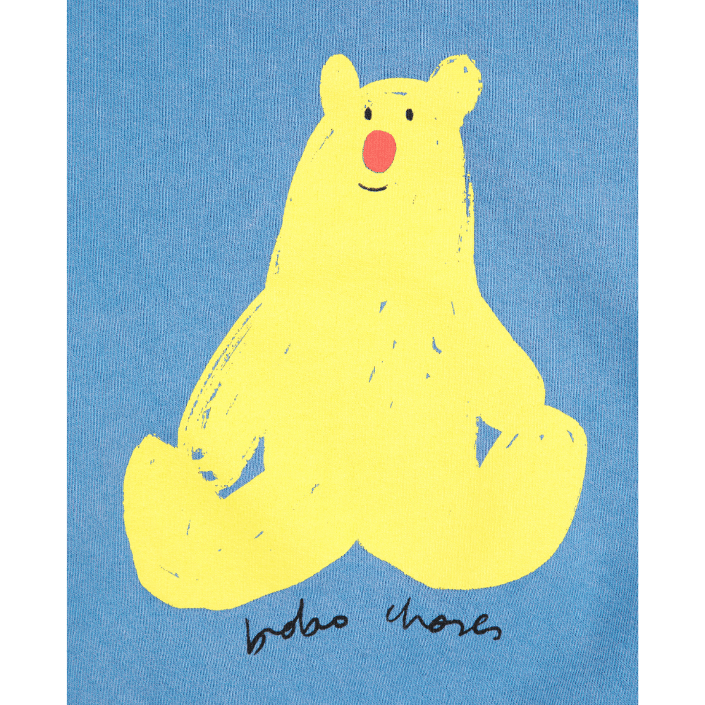 Bobo Choses / Hug Me Bear Sweatshirt / Blå — billede 4