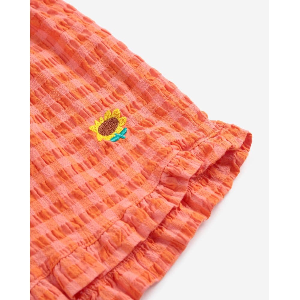 Bobo Choses — Bobo Choses / Vichy Ternede Shorts / Orange — alternativt billede