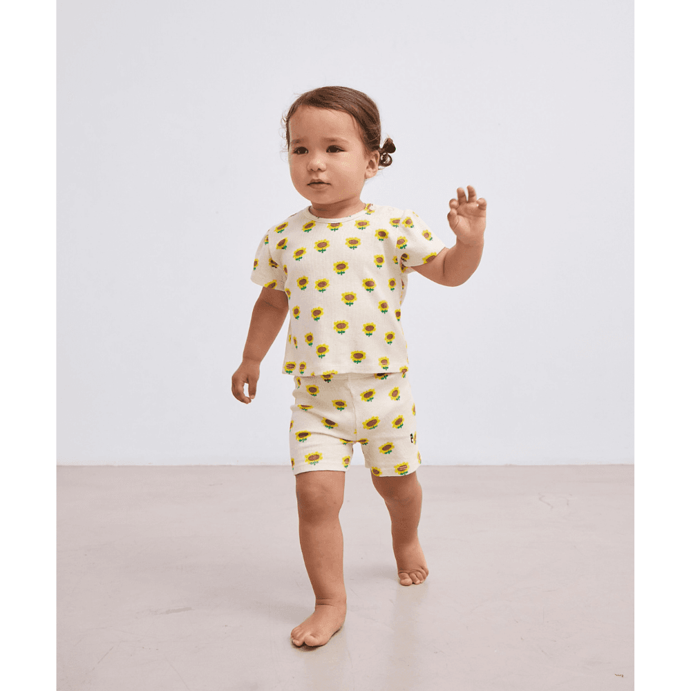 Bobo Choses / Sunflower Baby Short Leggings — billede 3