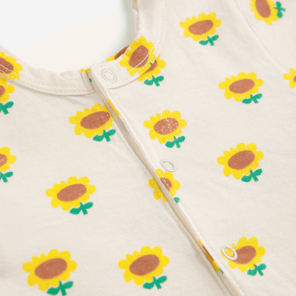 Bobo Choses / Sunflower Baby Playsuit — billede 3