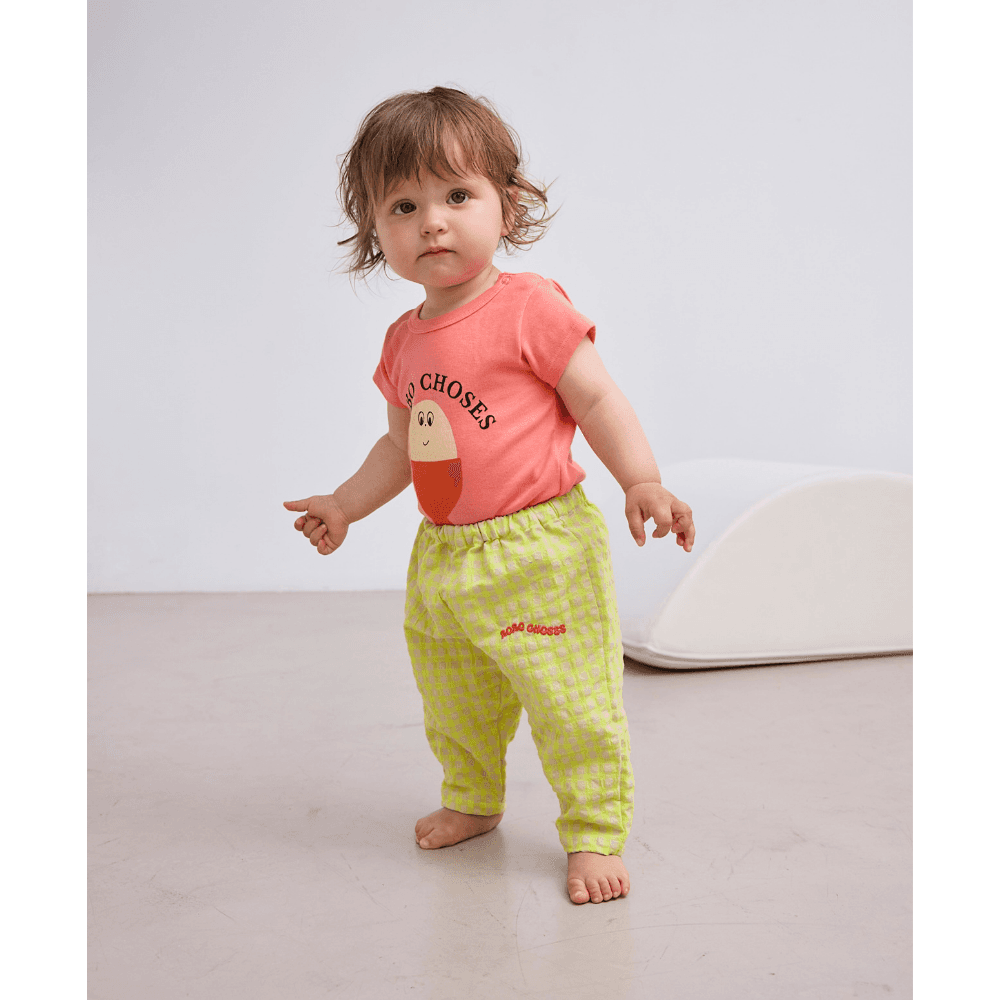 Bobo Choses / Vichy Ternede Baby Bukser / Gul — billede 6