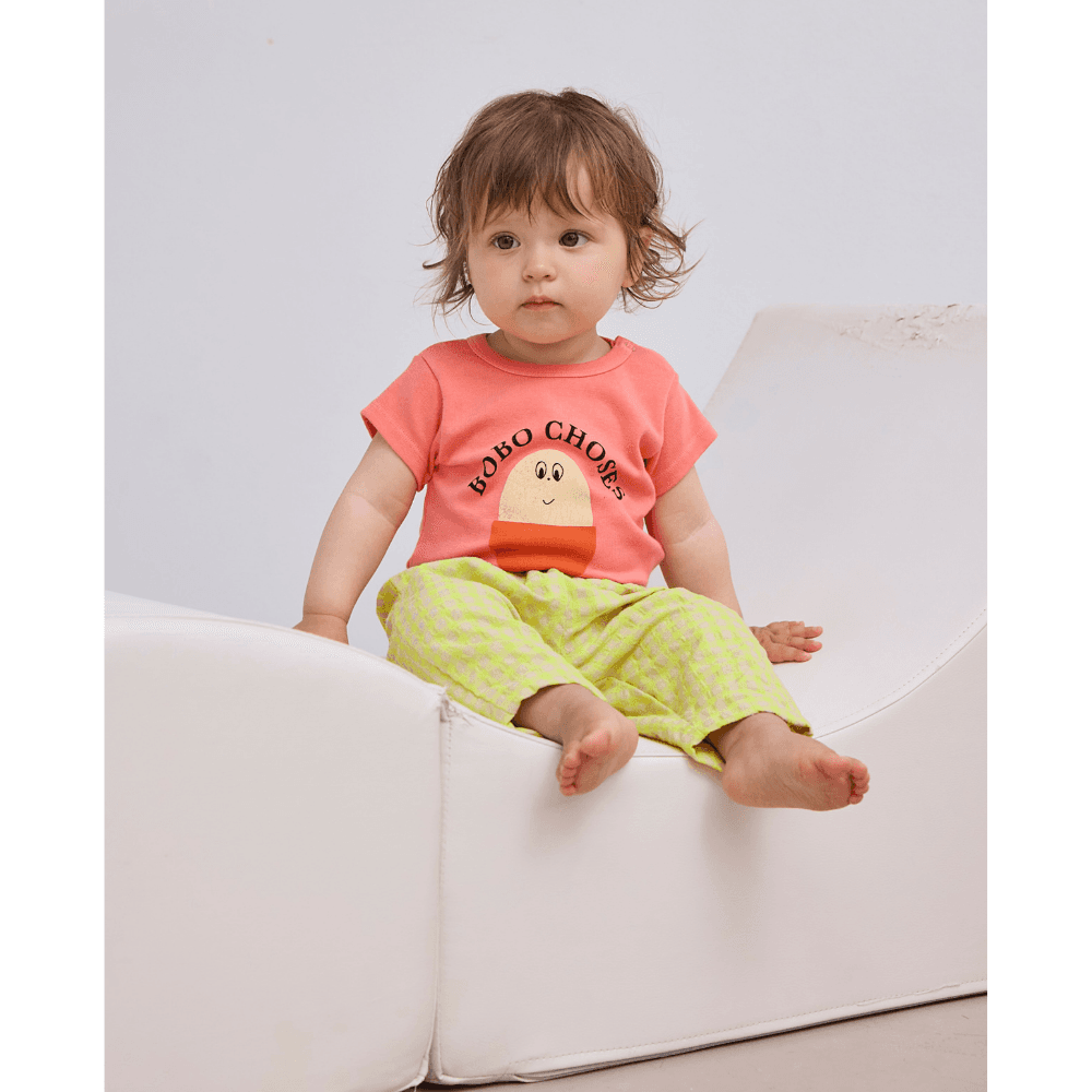 Bobo Choses / Vichy Ternede Baby Bukser / Gul — billede 5