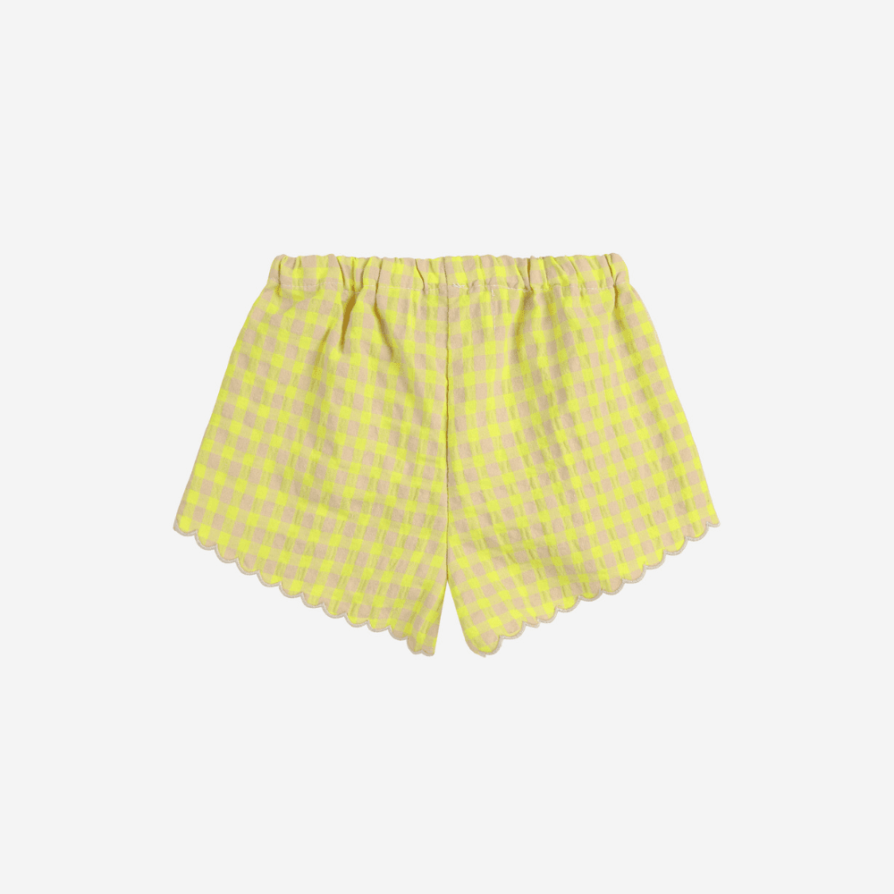 Bobo Choses / Vichy Ternede Baby Shorts / Gul — billede 3