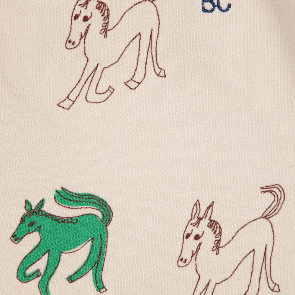 Bobo Choses — Bobo Choses / Baby sweatpants med heste — alternativt billede