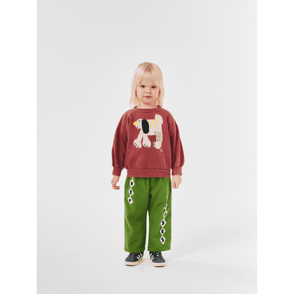 Bobo Choses / sweatshirt hund / bordeaux — billede 5