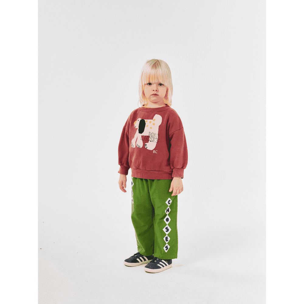 Bobo Choses / sweatshirt hund / bordeaux — billede 4