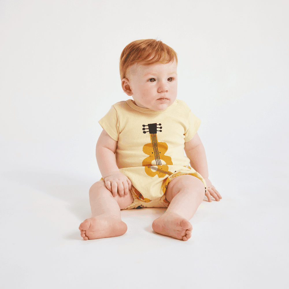 Bobo Choses / Baby Kortærmet Body / guitar — billede 5