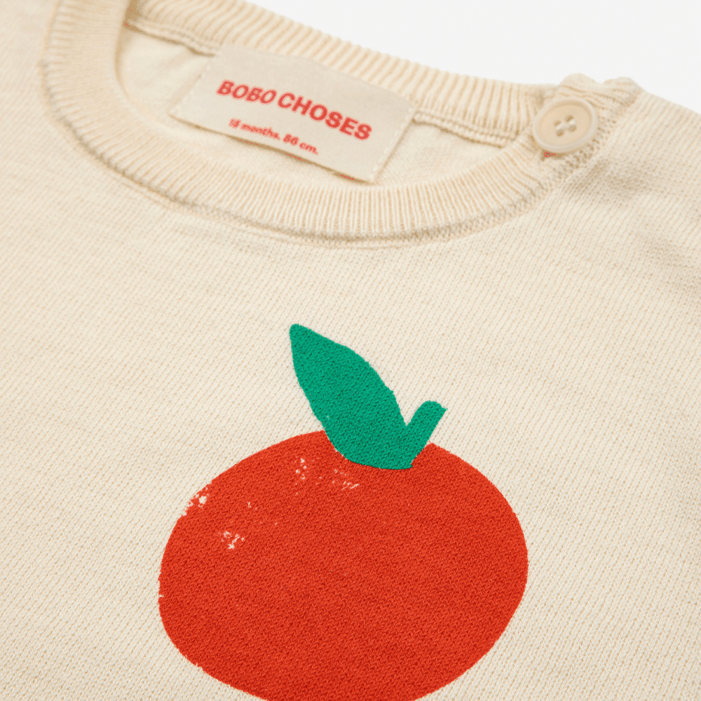 Bobo Choses — Bobo Choses / Baby Strikket T-shirt / tomat — alternativt billede