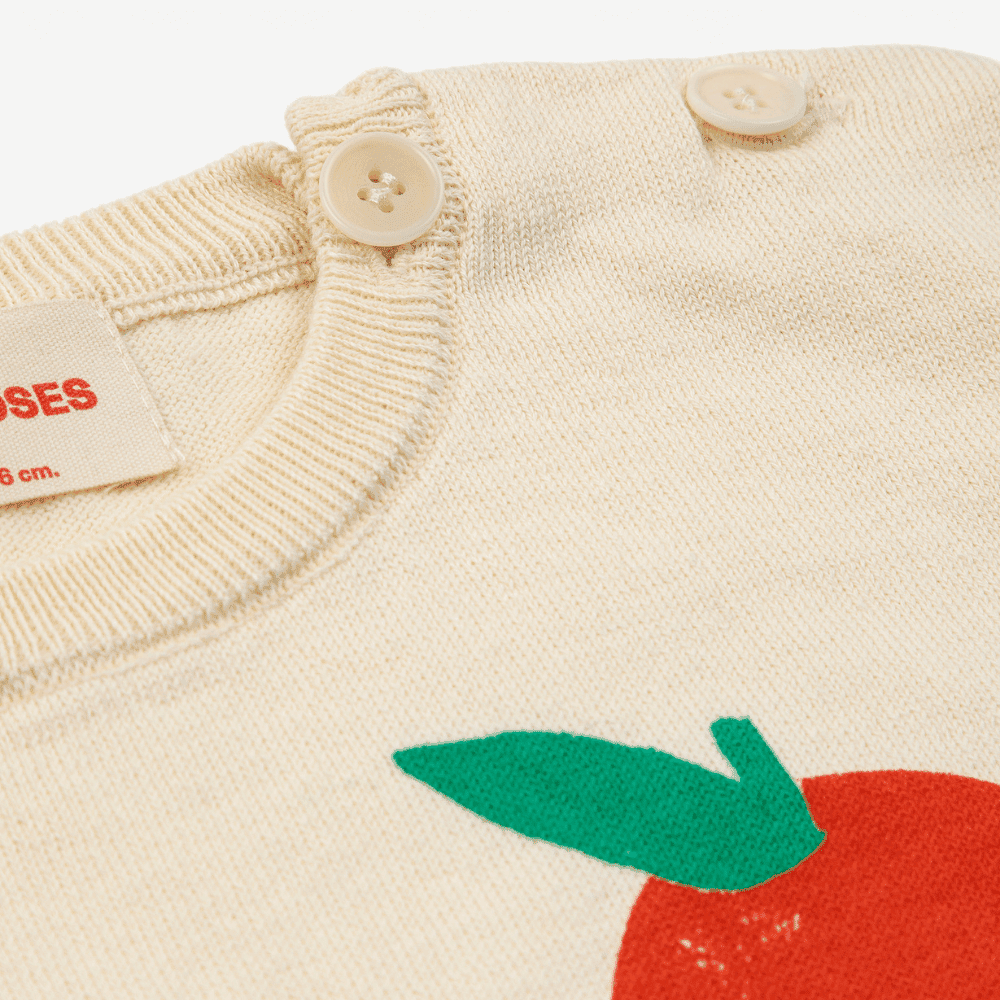 Bobo Choses / Baby Strikket T-shirt / tomat — billede 3