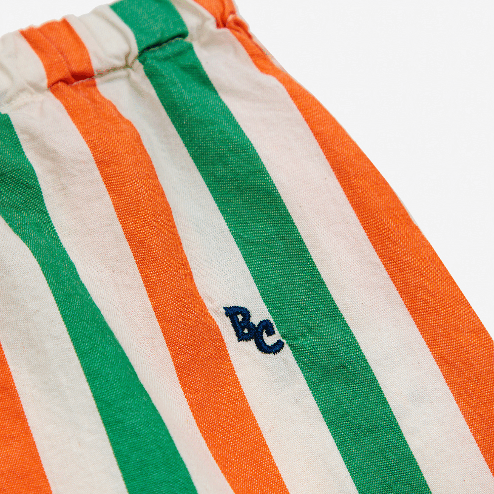 Bobo Choses — Bobo Choses / Baby Stribede Bukser / orange grøn — alternativt billede