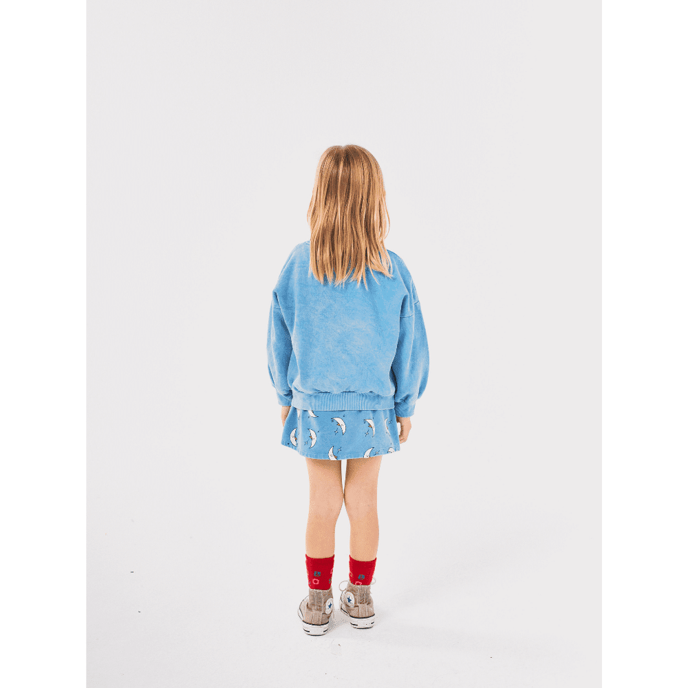 Bobo Choses / sweatshirt måne / blå — billede 5