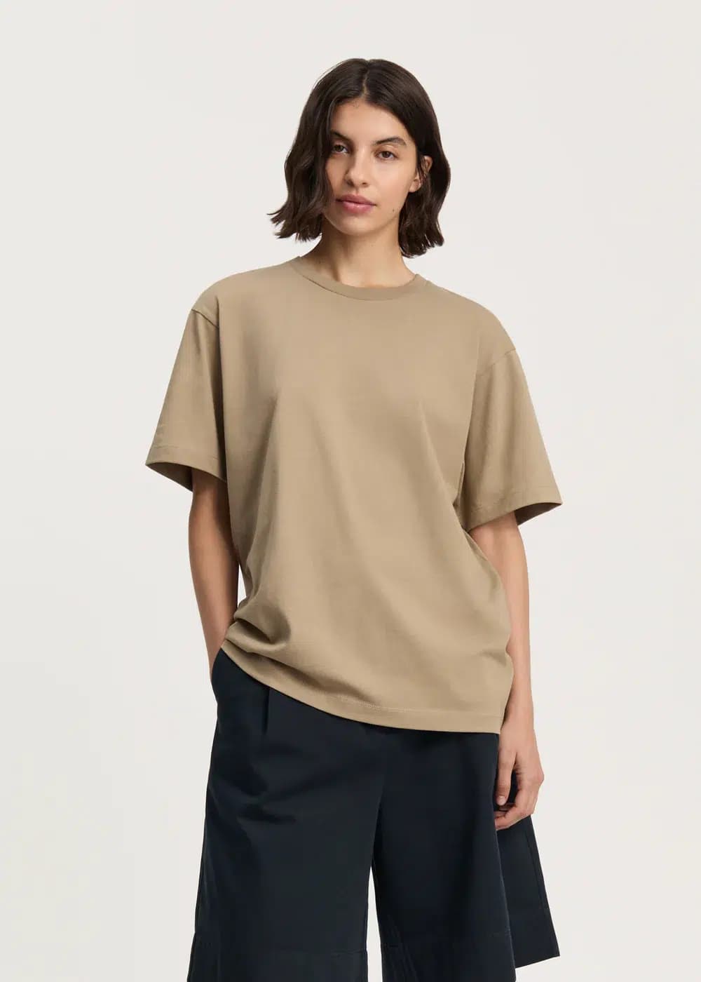Aiayu / Classic Circular Tee / Clay — billede 4