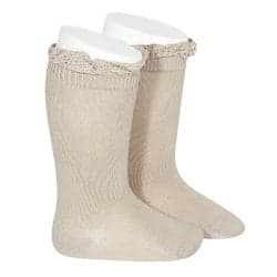 Cóndor Knee Socks Lace Edging — billede 2