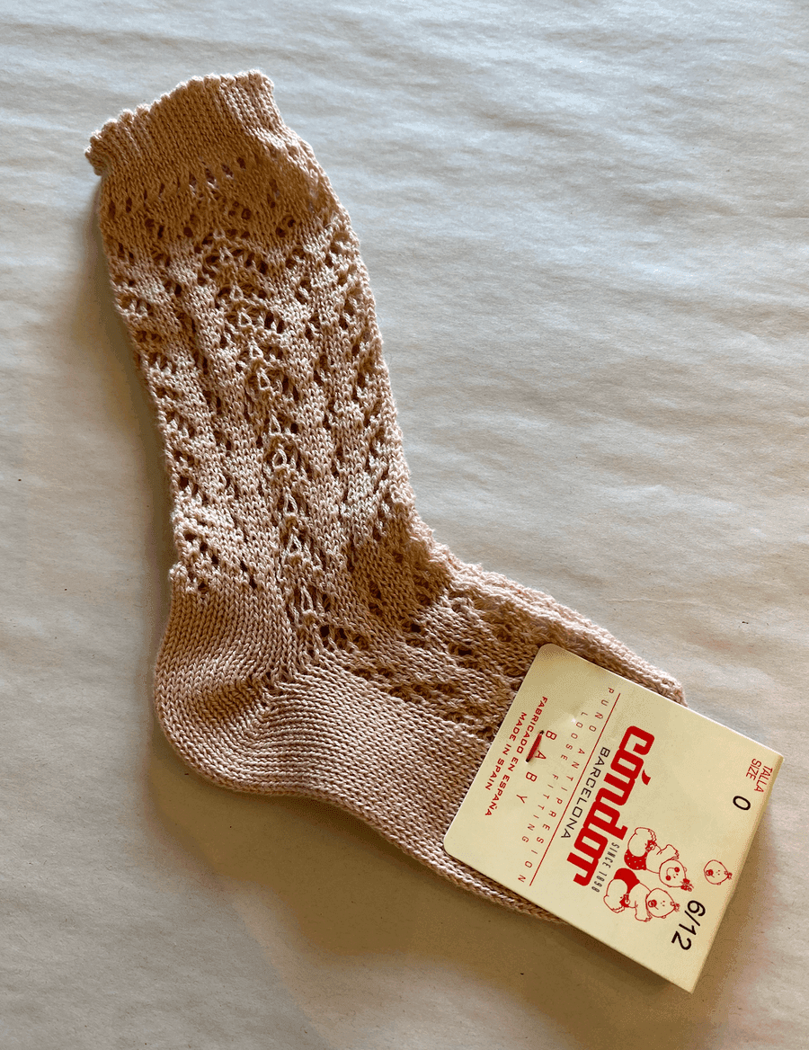 Cóndor Lace Knit Knee Socks