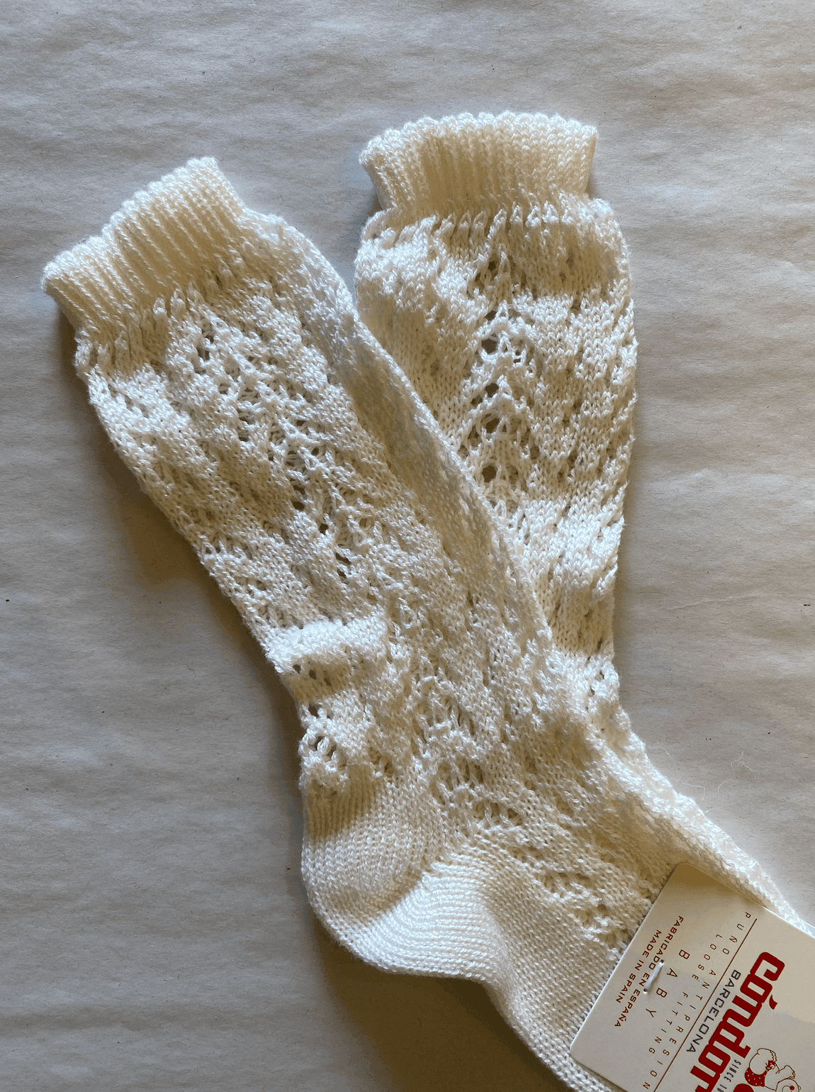 Cóndor Lace Knit Knee Socks